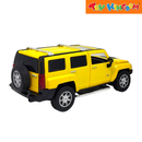 MSZ 1:24 Scale Hummer H3 Yellow Die-cast Model Car