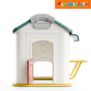 Hobby Tree Multicolor Playhouse with Wooden Side Table