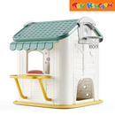 Hobby Tree Multicolor Playhouse with Wooden Side Table