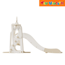 Hobby Tree White Coffee 3-in-1 Slide With Swing Bar