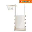 Hobby Tree White Coffee 2-in-1 Slide With Basketball