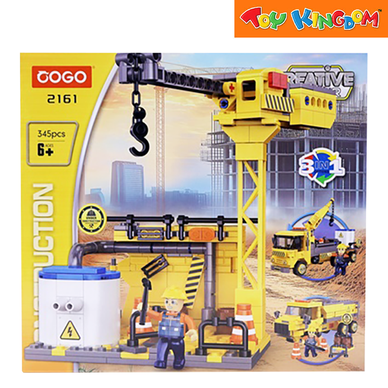 Cogo Creative 3-in-1 Engineering Building Block Set – Toy Kingdom