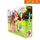 Cogo Little Friends Little Sausage Dog Building Blocks Set