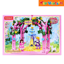 COGO World Folktales Princess in Magic Pavilion 611pcs Building Blocks