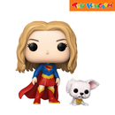 Funko Pop! Heroes: Supergirl - Supergirl with Puppy Krypto Vinyl Figure