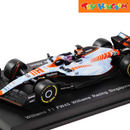 Spark Williams Racing Formula 1 FW45 Alex Albon Singapore GP 2023 1:64 Die-cast Model