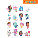 Gabby's Dollhouse Tattoos & Sticker Set