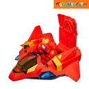 Disney Jr. Series Marvel's Iron Man and his Awesome Friends Giant-Sized Armor Iron Jet Playset