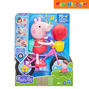 Peppa Pig Ready, Pedal, Go Peppa Interactive Figure and Bicycle Playset