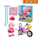 Peppa Pig Ready, Pedal, Go Peppa Interactive Figure and Bicycle Playset