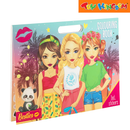 Grafix Besties XL Colouring Book with Stickers