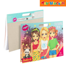 Grafix Besties XL Colouring Book with Stickers