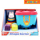 KidShop Castle Tower Shape Sorter