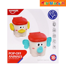 Huanger Pop-Off Animals Activity Bucket