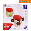 Huanger Pop-Off Animals Activity Bucket