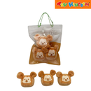 Disney Characters 4" Keychain Plush