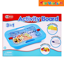 KidShop 3-in-1 Activity Board