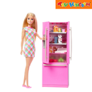 Barbie Fridge with Doll & Accessories