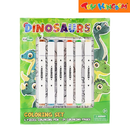 KidShop Dinosaurs Coloring Set