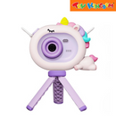 Pix & Play Co. Digital Flip-Screen Kids Camera with Removable Tripod Stand