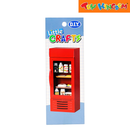 KidShop Little Crafts Miniature Refrigerator DIY Playset
