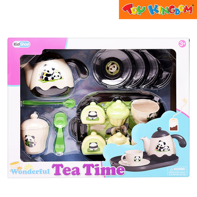 KidShop Wonderful Tea Time and Dessert Playset Panda Edition