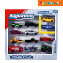 Majorette Street Cars Value Pack 10+2 Cars