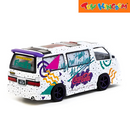 Tarmac Works Toyota Hiace Wagon Custom Coca Cola Delivery Van Car Model