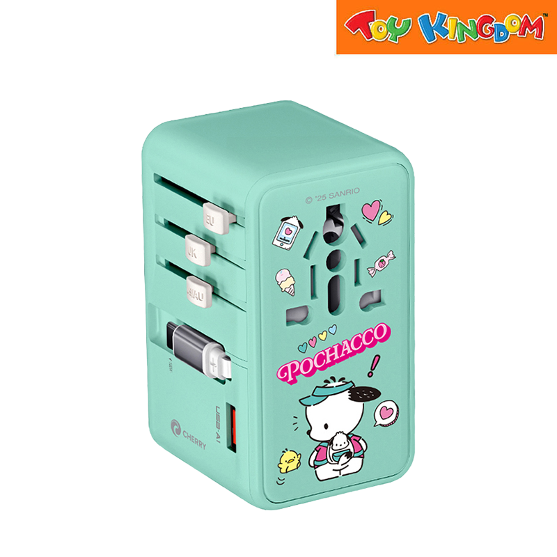 Cherry Sanrio 100W Universal Power Adapter