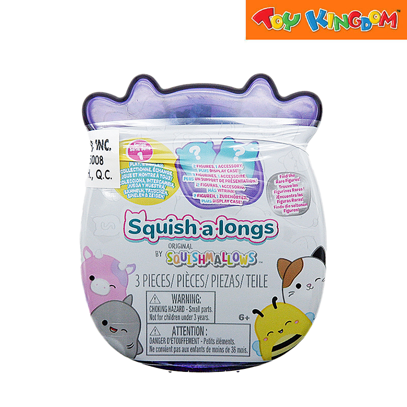 Squishmallows Squish A Long 3pcs Adorable Mini Squish Figures
