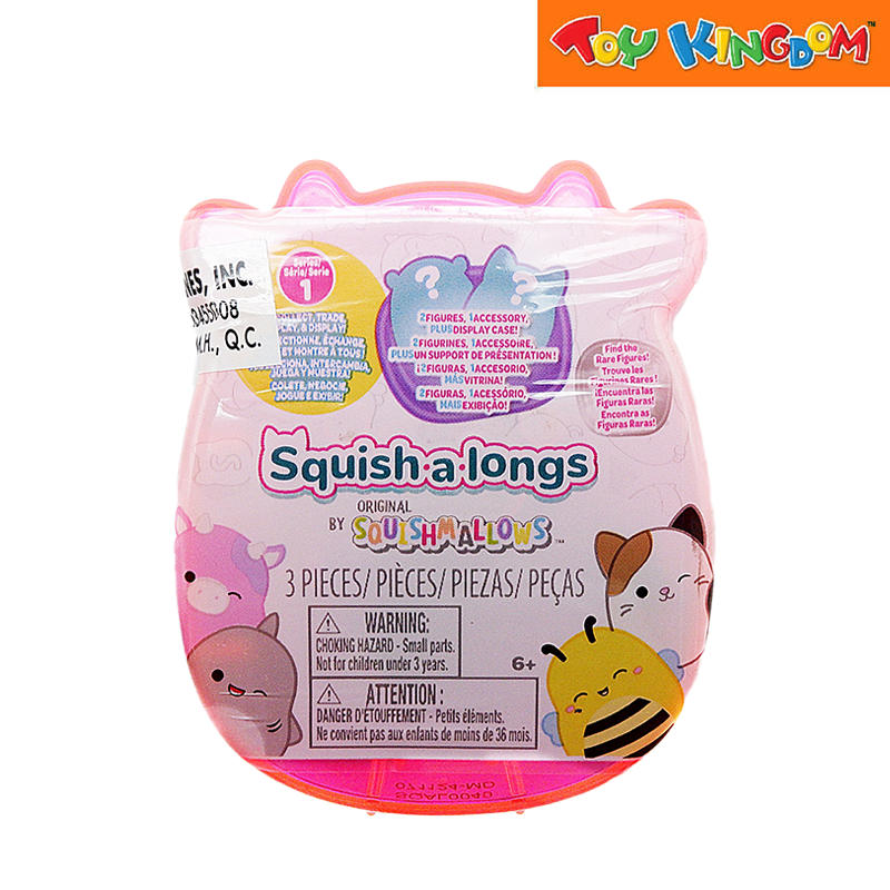 Squishmallows Squish A Long 3pcs Adorable Mini Squish Figures