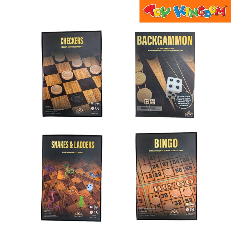 Traditional Classic Board Games Collection