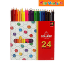 Colleen Hexagon Set 24 Colors Colored Pencils