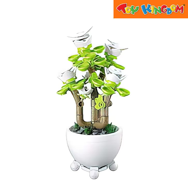 Sluban Pleyerid Potted Plants Tropical Creative Life Bricks