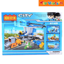 Cogo City Police Helicopter Building Blocks