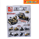 Sluban 158 pcs 8-in-1 Army Building Bricks