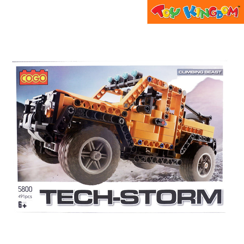 Cogo Tech-Storm Climbing Beast Building Blocks