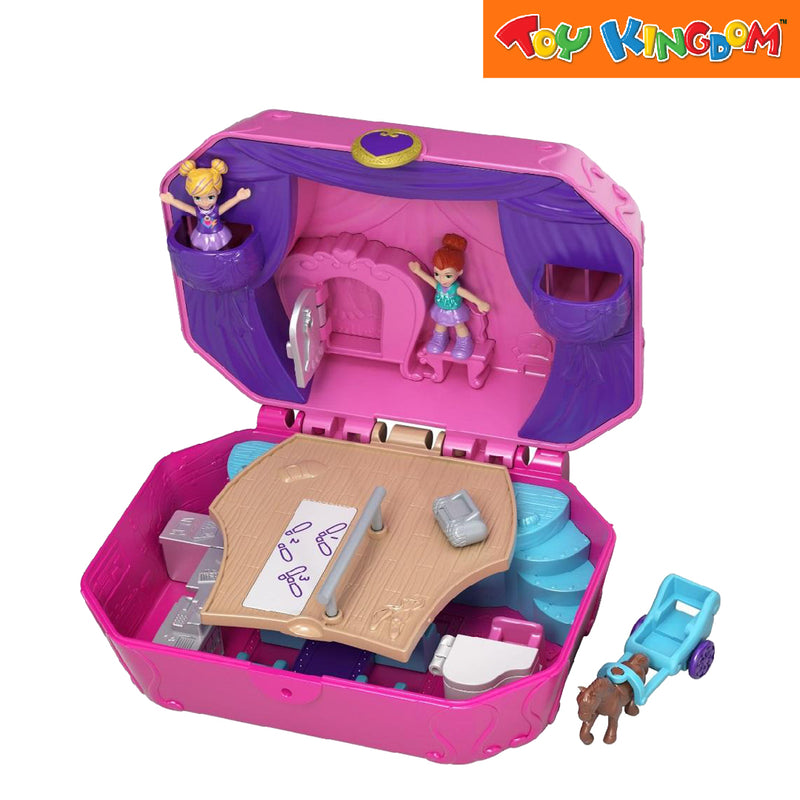 Polly Pocket Pocket World Tiny Twirlin Music Box Compact Doll Playset
