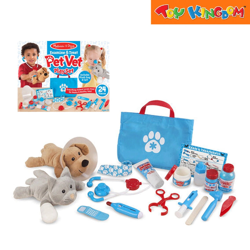 Melissa & Doug Examine & Treat Pet Vet Playset