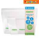 Zippies 3 pcs Sampler Pack Reusable Stand-Up Pouch