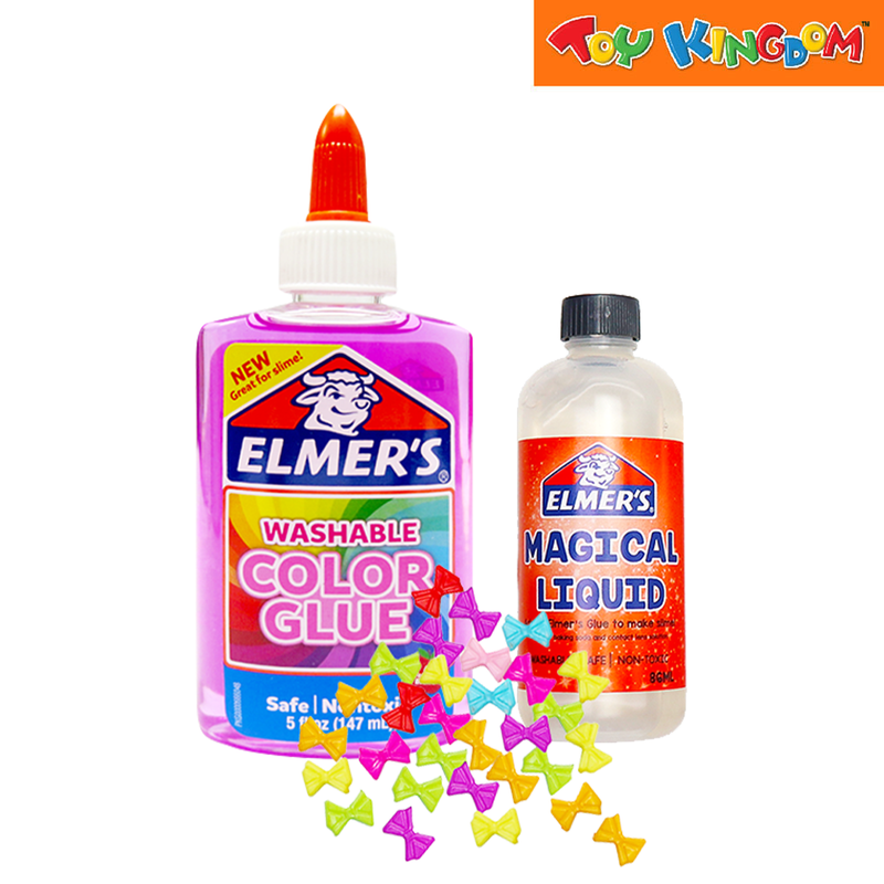 Elmer's Slime Time! Pink Fancy Slime Kit