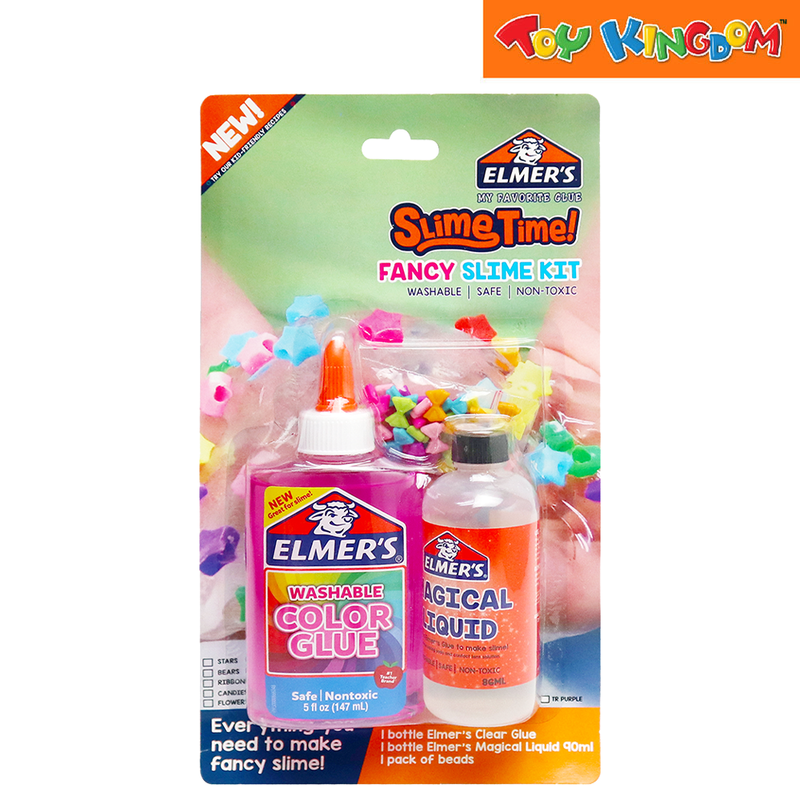 Elmer's Slime Time! Pink Fancy Slime Kit