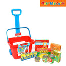 Melissa & Doug Fill & Roll Grocery Basket Playset