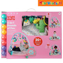 Bright Starts Rounds of Fun Activity Pink 4-in-1 Gym and Ball Pit