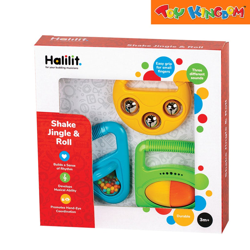 Halilit Shake Jingle 'n Roll Set Toy