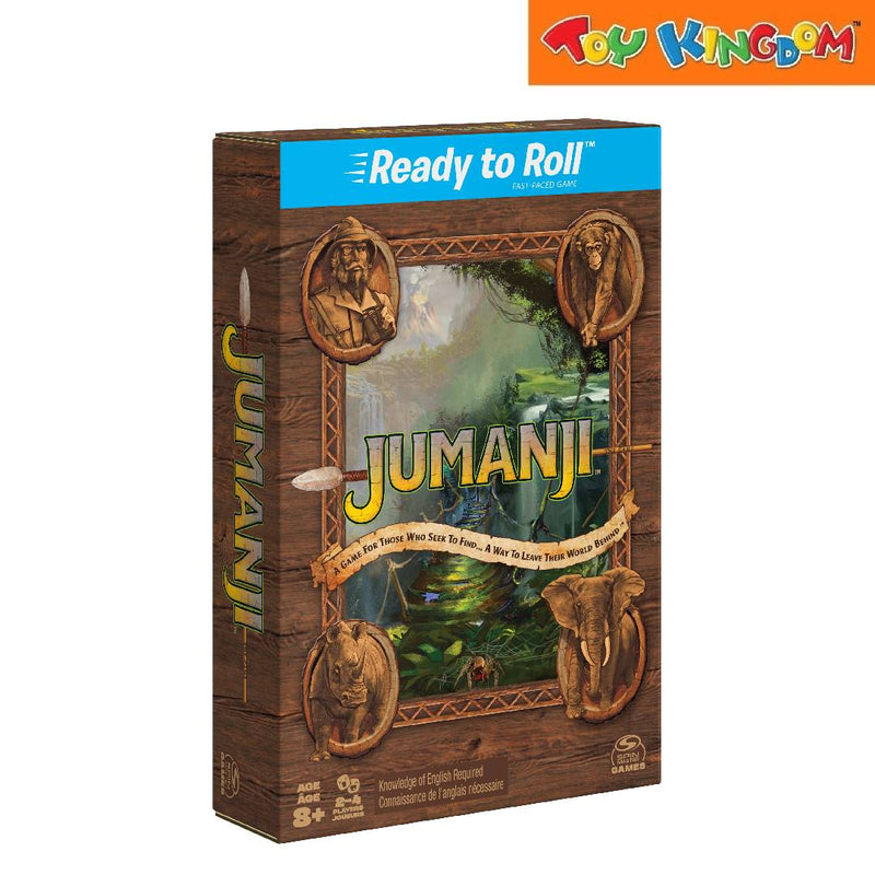 Spin Master Games Jumanji The Game Ready to Roll Fast Paced Game