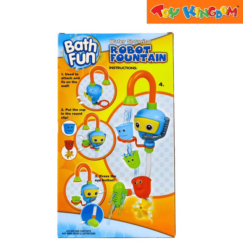 Bath Fun Water Spraying Robot Fountain