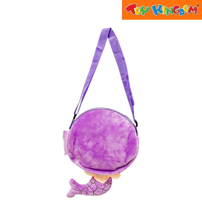 Mermaid Bag Purple Plush