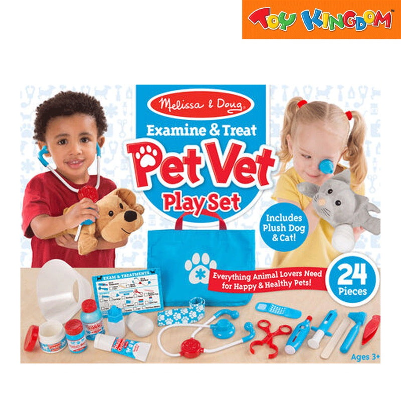 Melissa & Doug Examine & Treat Pet Vet Playset
