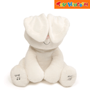 Baby Gund Talks and Plays Peek-a-Boo Flora the Bunny Interactive Stuffed Toy